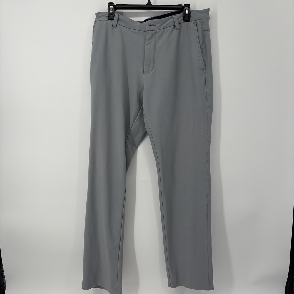 Footjoy Golf Pants Gray Mens Size 36x32 Athletic Stretch Performance